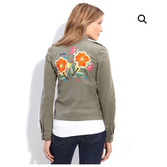 Lucky Brand Jackets & Blazers - Lucky Brand Embroidered Jacket Size Medium
